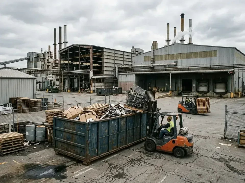industrial-factory-scrap-conta-003 — frequently asked questions, Cheap Roll-off Dumpster Rentals in Novi, MI